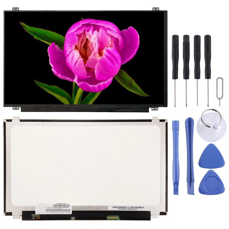 Schermo LCD per laptop da 15,6 pollici a 30 pin e digitalizzatore assemblaggio completo B156XTN07.0 B156XTN07.1, 30 Pin 15.6 inch Laptop
