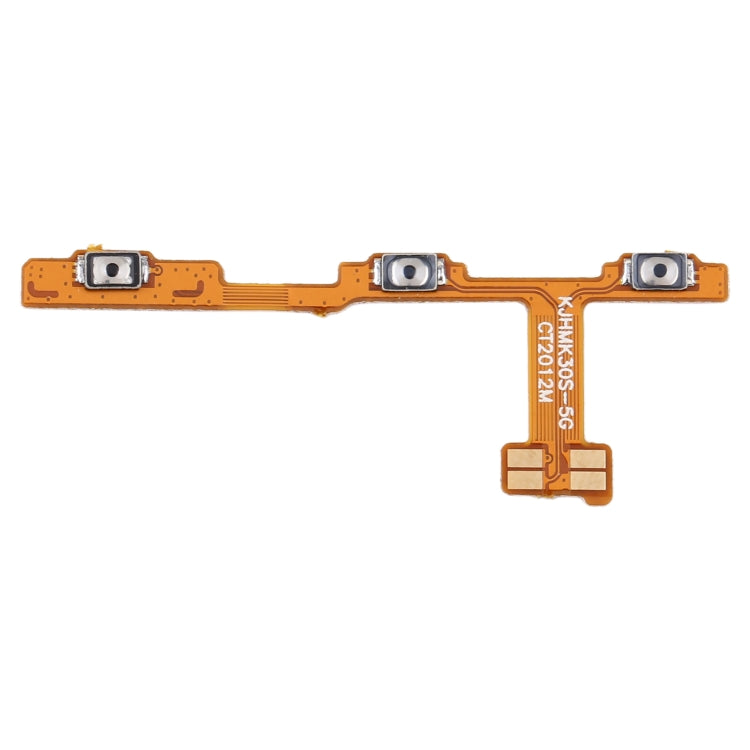 Power Button Volume Button Flex Cable For Xiaomi Redmi K30S M2007J3SC, For Xiaomi Redmi K30S