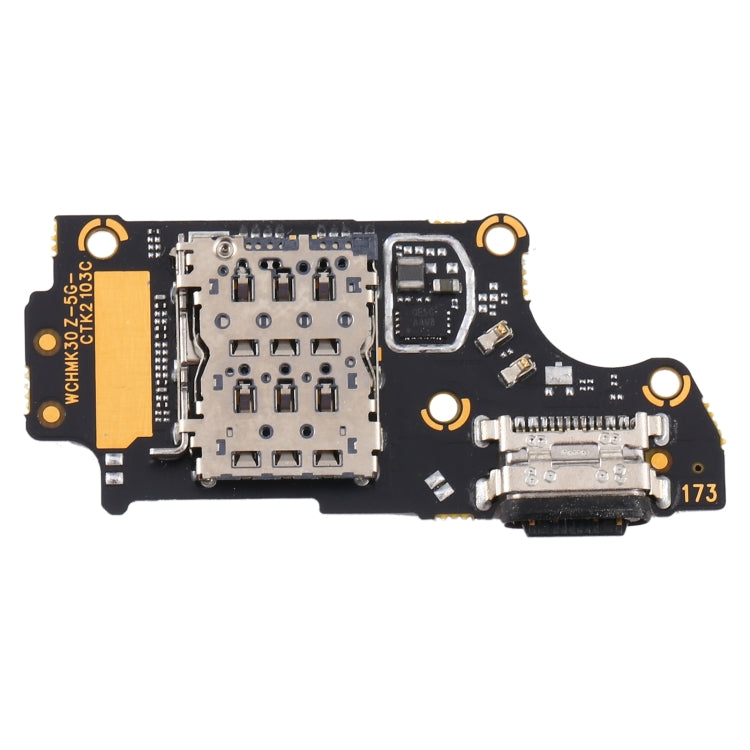 Charging Port Board with SIM Card Holder Socket for Xiaomi Redmi K30 Ultra M2006J10C, For Xiaomi Redmi K30 Ultra