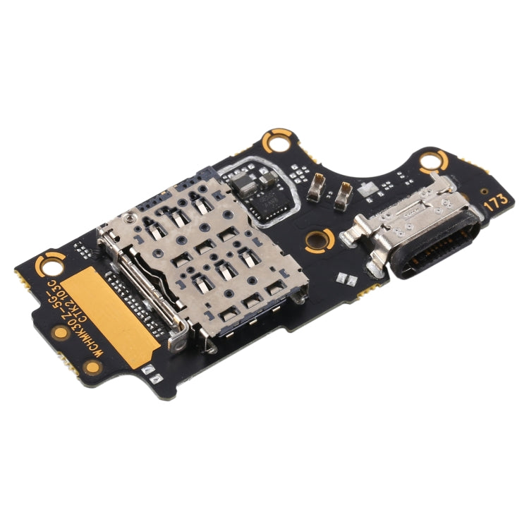 Charging Port Board with SIM Card Holder Socket for Xiaomi Redmi K30 Ultra M2006J10C, For Xiaomi Redmi K30 Ultra