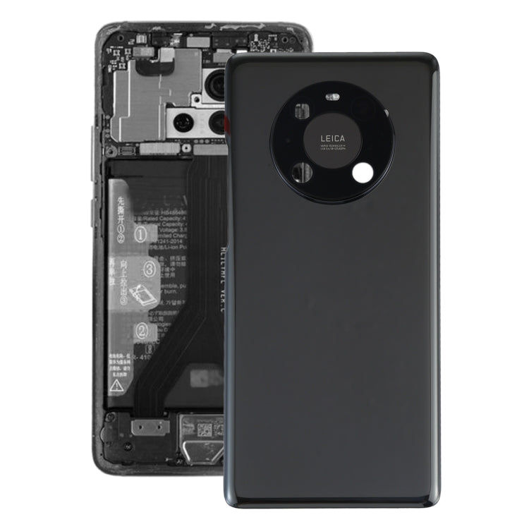 Original Back Battery Cover with Camera Lens Cover for Huawei Mate 40 Pro, For Huawei Mate 40 Pro (Original)