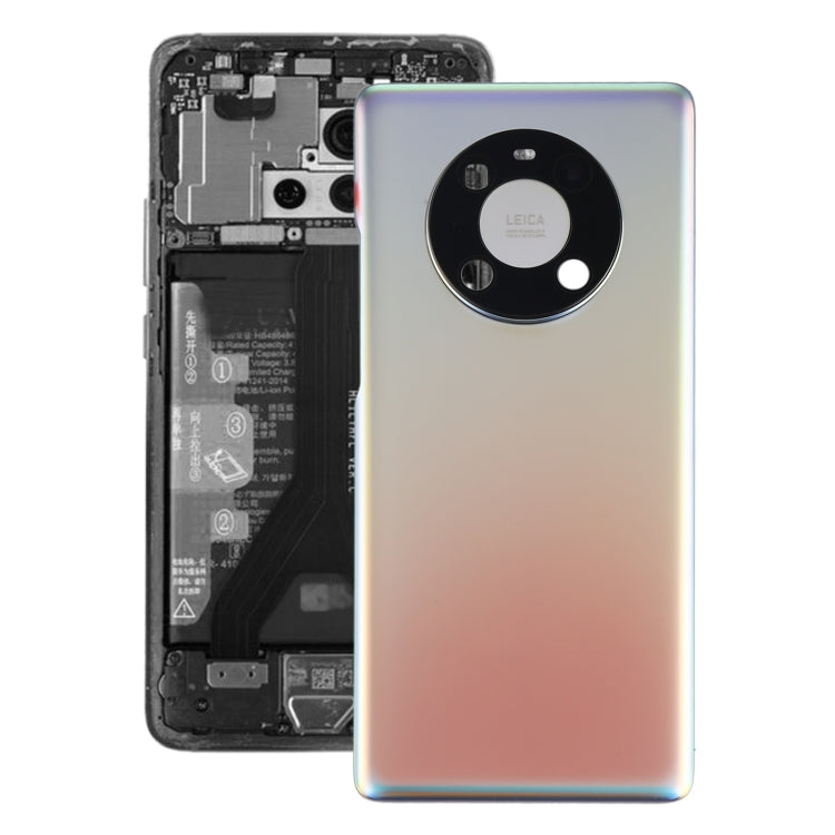 Original Back Battery Cover with Camera Lens Cover for Huawei Mate 40 Pro, For Huawei Mate 40 Pro (Original)