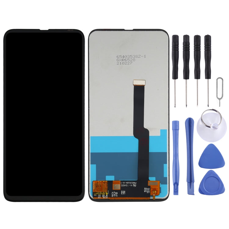 Schermo LCD e digitalizzatore assemblaggio completo per Motorola One Fusion+, For Motorola One Fusion+