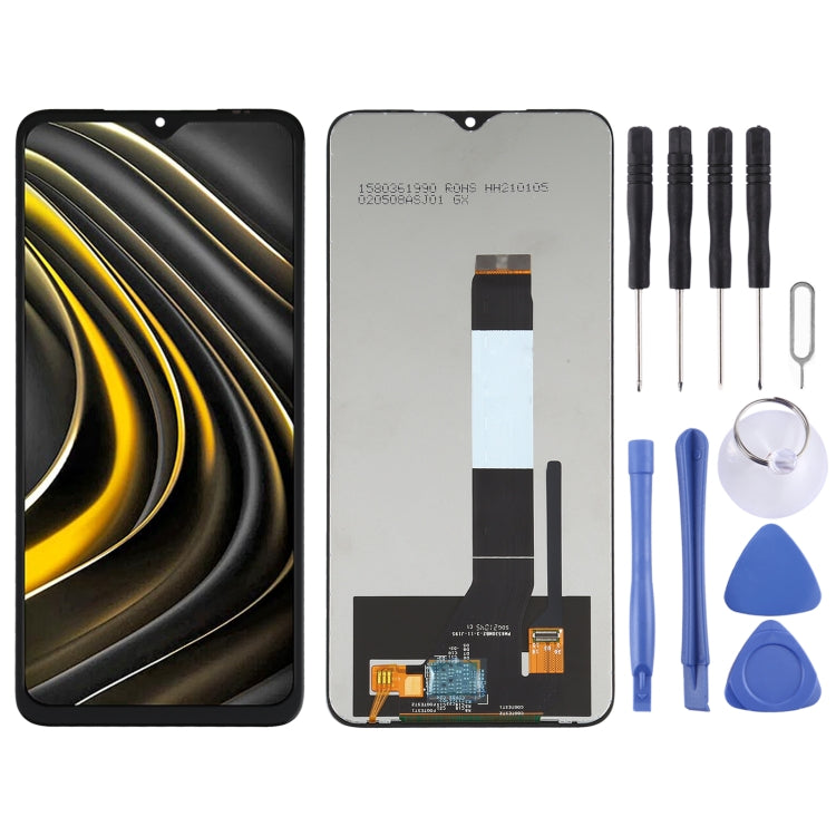 Schermo LCD e digitalizzatore assemblaggio completo per Xiaomi Redmi Note 9 4G/Poco M3 M2010J19SC M2010J19CG, For Xiaomi Redmi Note 9 4G