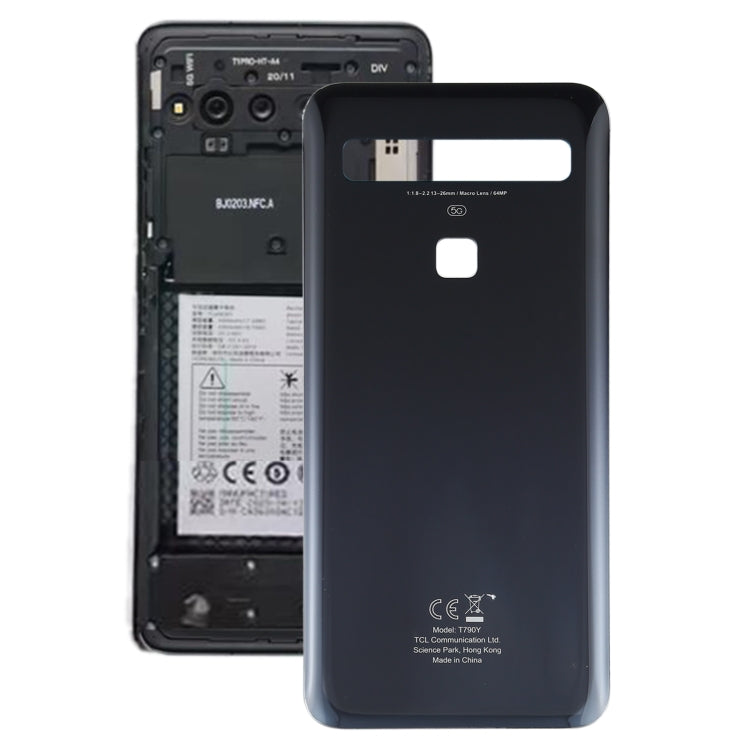 Original Battery Back Cover for TCL 10 5G T790Y T790H, For TCL 10 5G