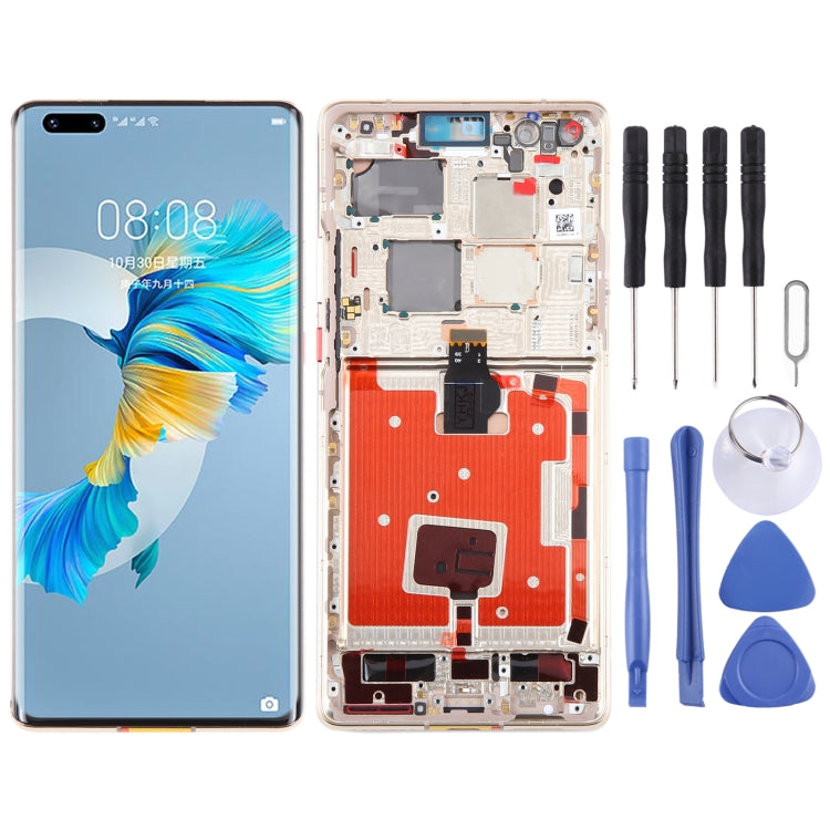 Schermo LCD originale e digitalizzatore assemblato completo con cornice per Huawei Mate 40 Pro, For Huawei Mate 40 Pro (Original), For Huawei Mate 40 Pro