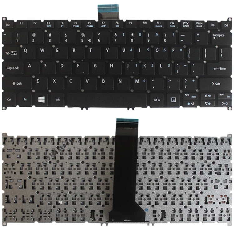 US Version Keyboard for Acer Aspire E3 111 C5SW V5-122 122P V5-132 132P V13 V3-371 E11 E3-112 E3-111, For Acer Aspire E3 111