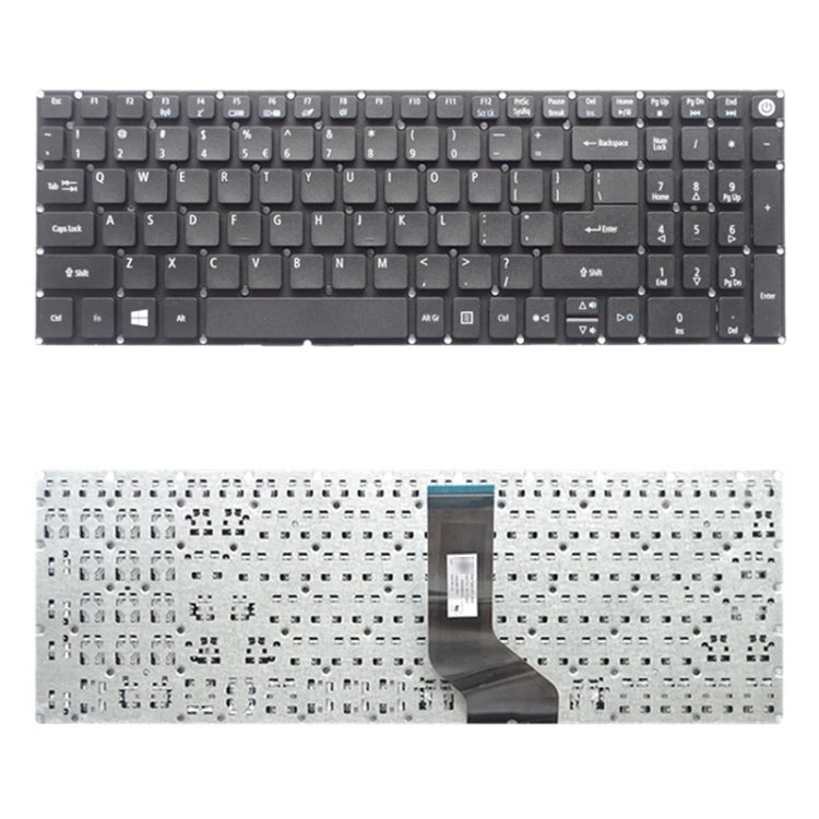 US Version Keyboard for Acer Aspire E5-532 E5-522 E5-573 E5-574 E5-722 E5-752 E5-772 E5-773 E5-575 V5-591G V3-574G F5-573G E15 E5-582P, For Acer Aspire E5-532