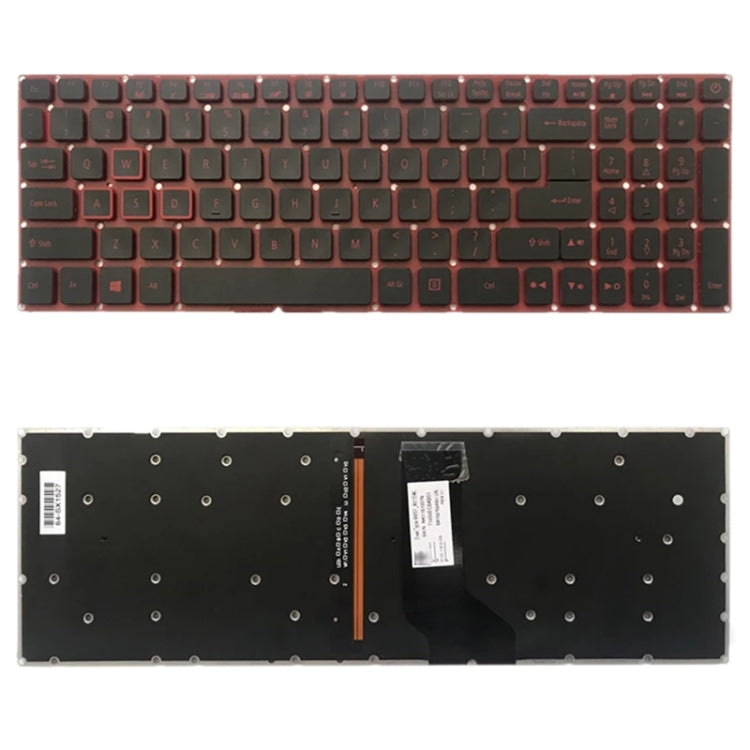 US Version Keyboard with Backlight for Acer Nitro 5 AN515-51 N17c1 AN515-52 AN515-53, For Acer Nitro 5 AN515-51(with Backlight)