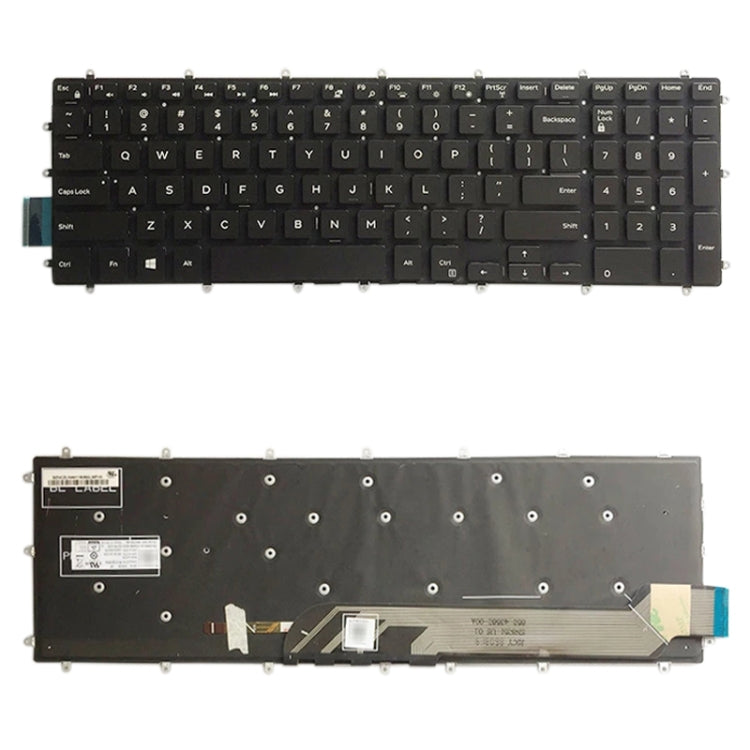 US Version Backlit Keyboard for Dell Inspiron 7567 7566 7577 7587 7570 7580, For Dell Inspiron 7567