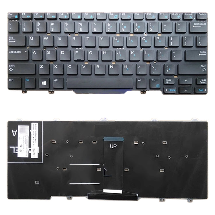 Tastiera versione USA per Dell Latitude 3340 E3340 7350 E5450 E7450 5450 7450, For Dell Latitude 3340