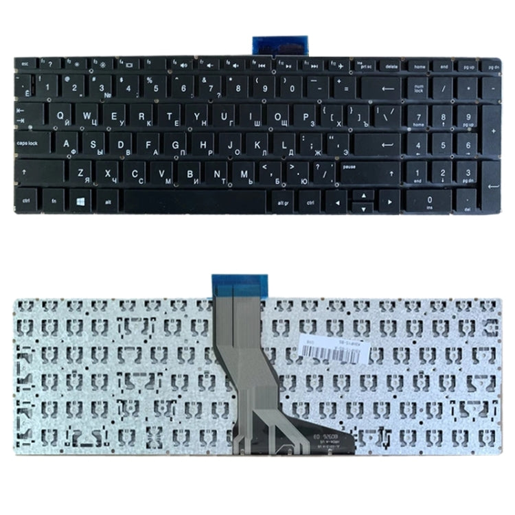 RU Version Keyboard for HP 15-BS 15-BW 15-BS015DX 15-BS573tx 15-BS007tx TPN-C129 925008-001 PK132043A00, For HP 15-BS (RU Version)