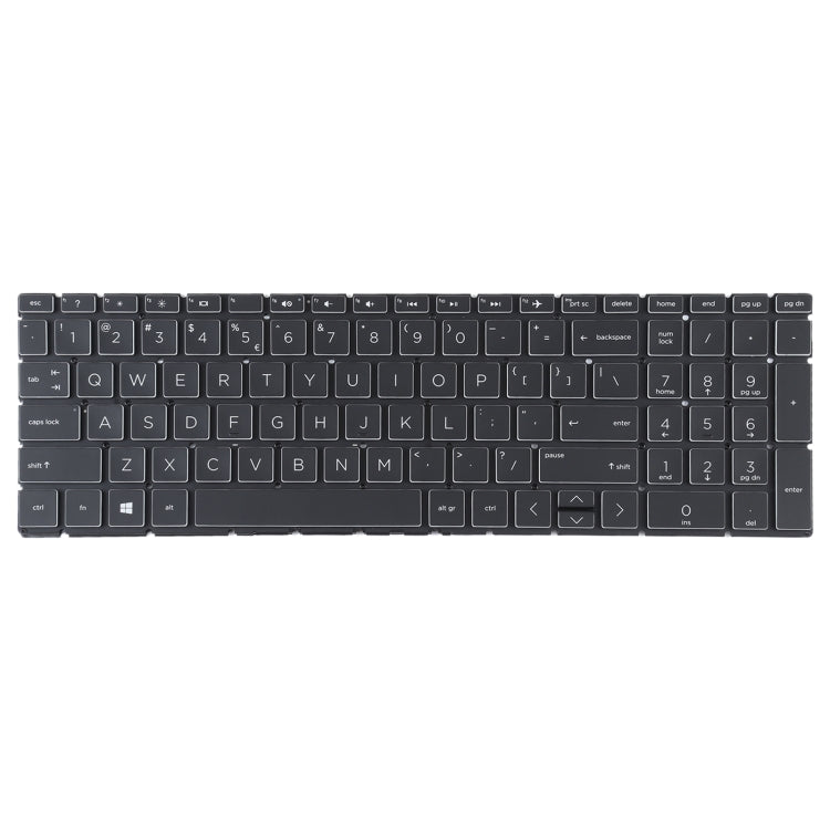 US Version Keyboard with Backlight for HP 15-DA 15-DA0002DX 15-DA0008CA 15-DB 15-DB0003CA TPN-C135 TPN-C136, For HP 15-DA, For HP 15-DB