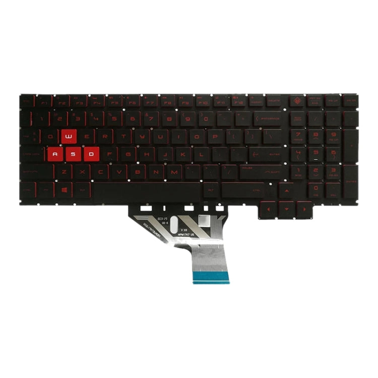 US Version Keyboard with Backlight for HP Omen 15-CE 15-CE000 15-CE026TX 15-CE005TX 15-CE006TX 15-CE001TX 15-CE002TX, For HP Omen 15-CE