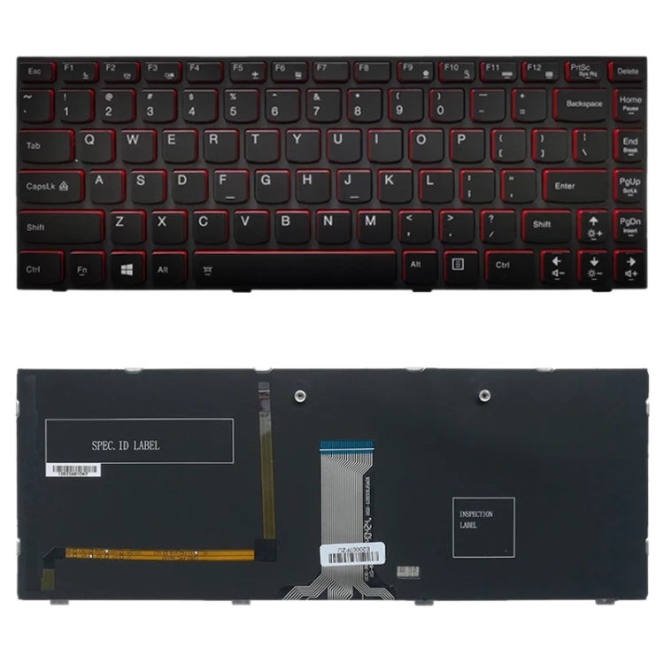 US Version Backlit Keyboard for Lenovo IdeaPad Y400 Y400N Y410P Y430P, For Lenovo IdeaPad Y400