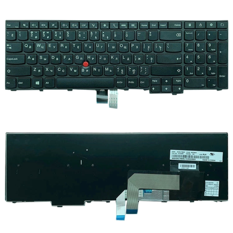 RU Version Keyboard for Lenovo Thinkpad P50S T560 W540 T540P W541 T550 W550S L540 L560 E531 E540, For Lenovo Thinkpad P50S