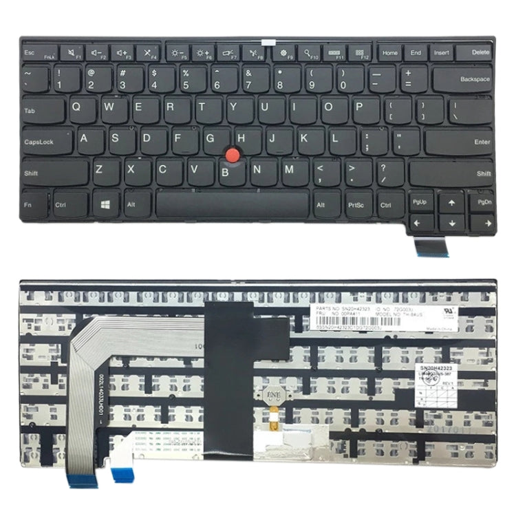 US Version Keyboard for Lenovo Thinkpad T460S S2 13 S2 2nd 13 2nd, For Lenovo Thinkpad T460S