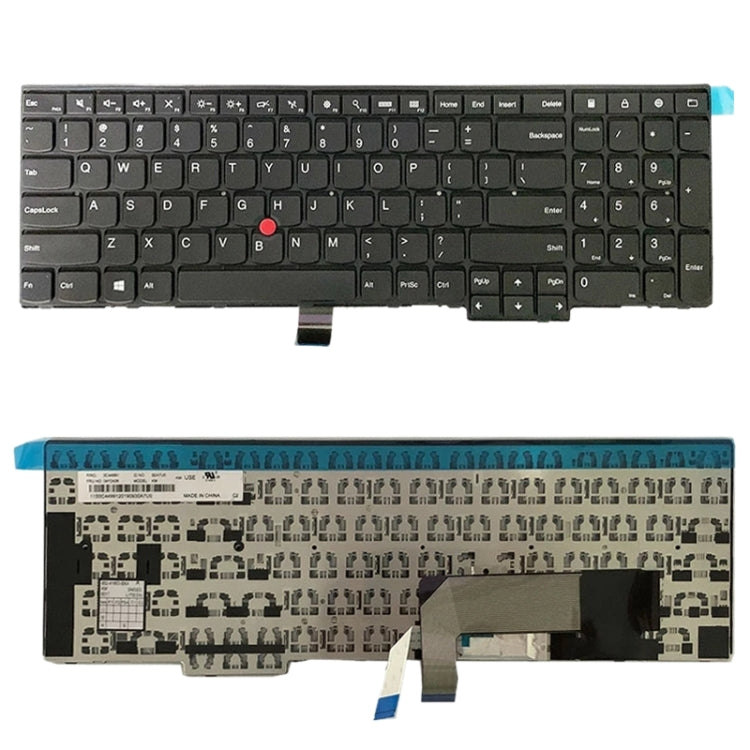 Tastiera versione USA per Lenovo Thinkpad W540 T540P W541 T550 W550S L540 L560 E531 E540 P50S T560, For Lenovo Thinkpad W540