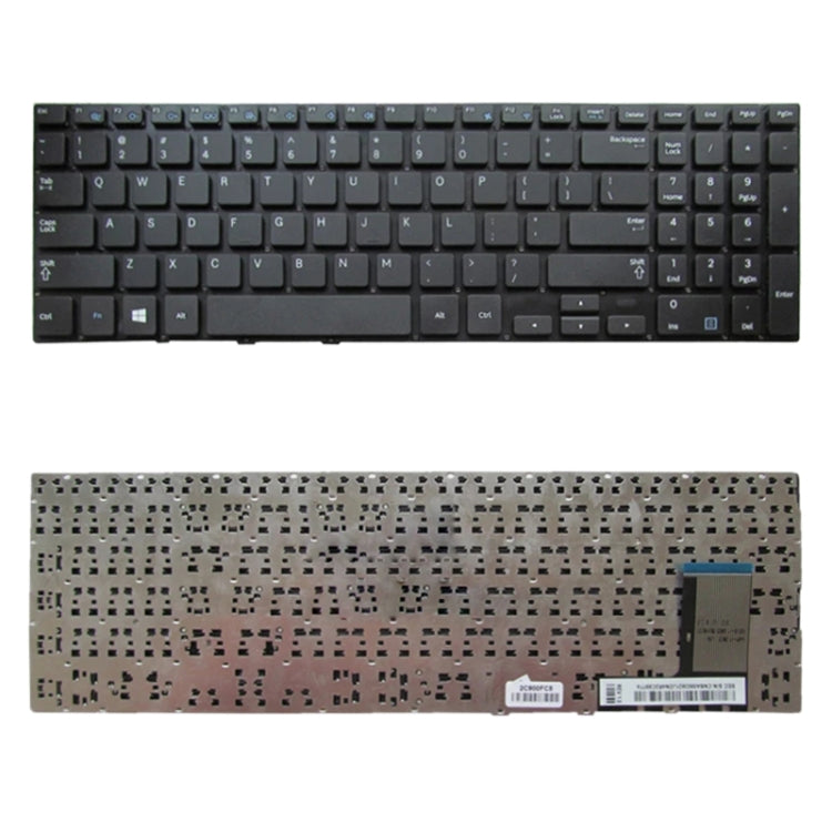 US Version Keyboard for Samsung NP 370R5E 370R5V 510R5E 450R5E 450R5V 470R5E 450R5J 450R5U, For Samsung 370R5V (Black), For Samsung 370R5V (White)