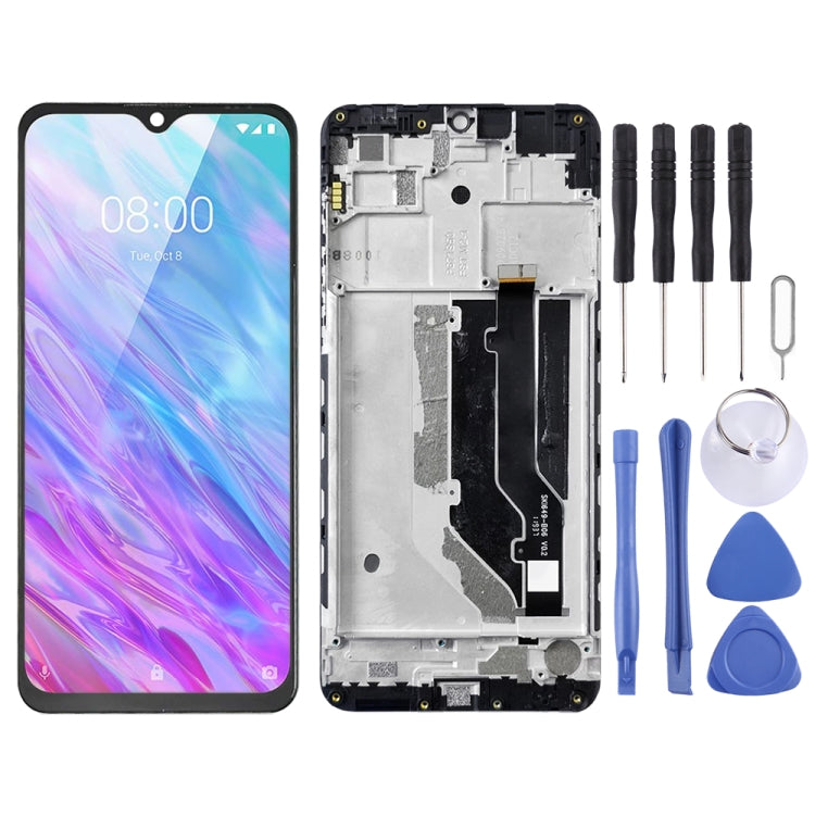 LCD Screen and Digitizer Full Assembly with Frame for ZTE 20 Smart V2050, For ZTE 20 Smart V2050