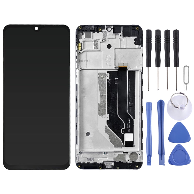 Schermo LCD e digitalizzatore assemblaggio completo con cornice per ZTE 20 Smart V2050, For ZTE 20 Smart V2050