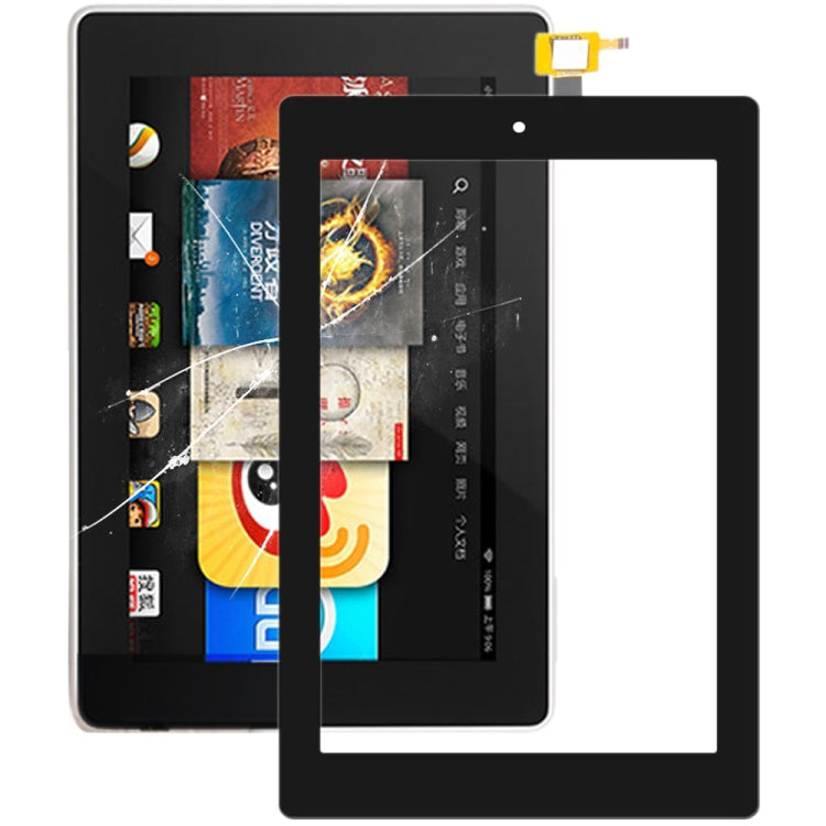 Pannello touch per Amazon Kindle Fire HD 7 2019, For Amazon Kindle Fire HD 7 2019