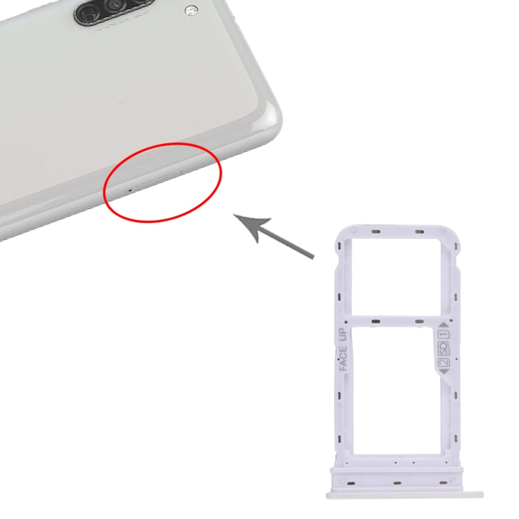 Vassoio scheda SIM + vassoio scheda micro SD per Motorola Moto G8, For Motorola Moto G8