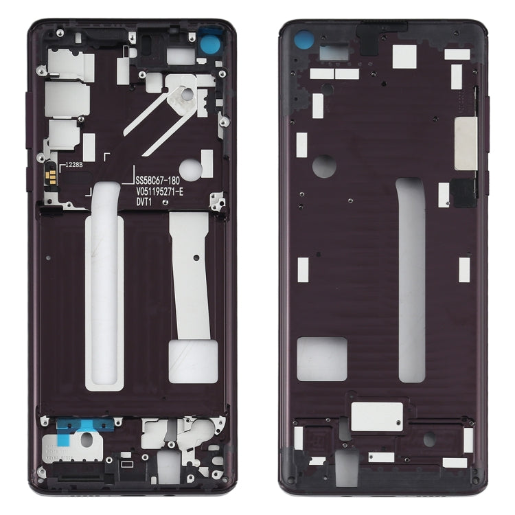 Piastra della cornice centrale per Motorola Edge XT2063-3, For Motorola Edge (Black), For Motorola Edge (Red)