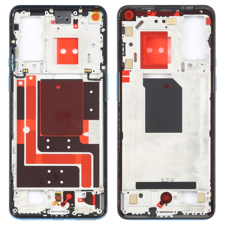 For OnePlus 9 (Dual SIM IN/CN Version) Middle Bezel Plate, For OnePlus 9 (IN/CN Version), For OnePlus 9 (Dual SIM Version)(Purple)