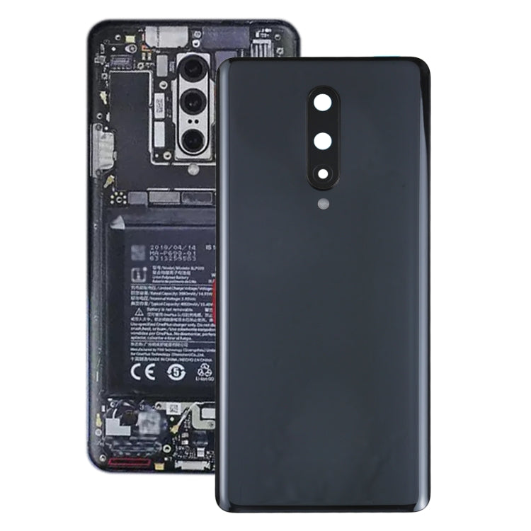 Per la copertura posteriore della batteria di OnePlus 8 con copriobiettivo della fotocamera, For OnePlus 8, For OnePlus 8(with Camera Lens Cover)