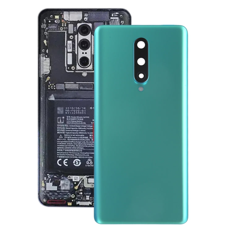 Per la copertura posteriore della batteria di OnePlus 8 con copriobiettivo della fotocamera, For OnePlus 8, For OnePlus 8(with Camera Lens Cover)