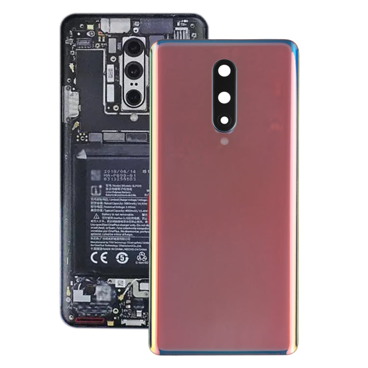 Per la copertura posteriore della batteria di OnePlus 8 con copriobiettivo della fotocamera, For OnePlus 8, For OnePlus 8(with Camera Lens Cover)