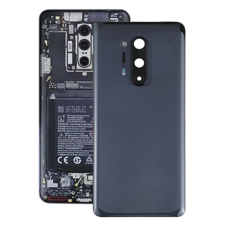 Per la copertura posteriore della batteria di OnePlus 8 Pro con copriobiettivo della fotocamera, For OnePlus 8 Pro(with Camera Lens Cover), For OnePlus 8 Pro