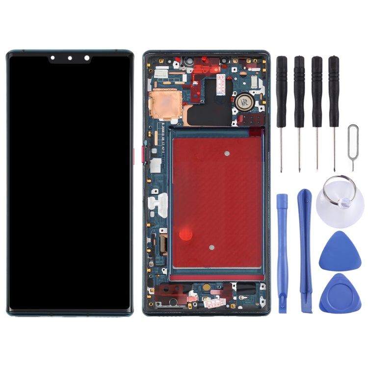 Schermo LCD e digitalizzatore assemblaggio completo con cornice per Huawei Mate 30 Pro, For Huawei Mate 30 Pro