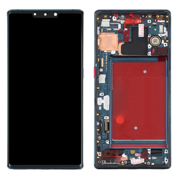 LCD Screen and Digitizer Full Assembly with Frame for Huawei Mate 30 Pro, For Huawei Mate 30 Pro