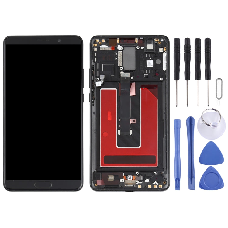 LCD Screen and Digitizer Full Assembly with Frame for Huawei Mate 10, For Huawei Mate 10