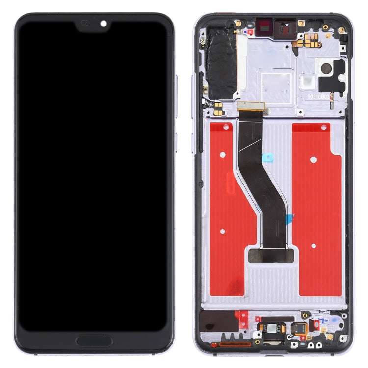 LCD Screen and Digitizer Full Assembly with Frame for Huawei P20 Pro, For Huawei P20 Pro