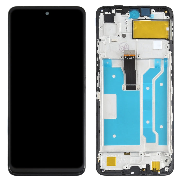 Schermo LCD e digitalizzatore assemblaggio completo con cornice per Huawei P Smart 2021, For Huawei P Smart 2021