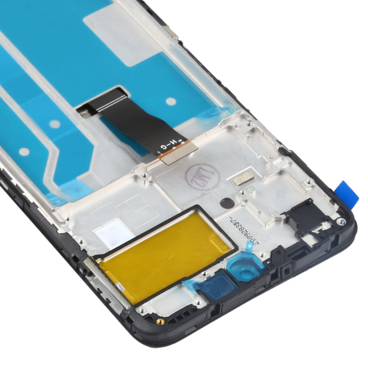 Schermo LCD e digitalizzatore assemblaggio completo con cornice per Huawei P Smart 2021, For Huawei P Smart 2021