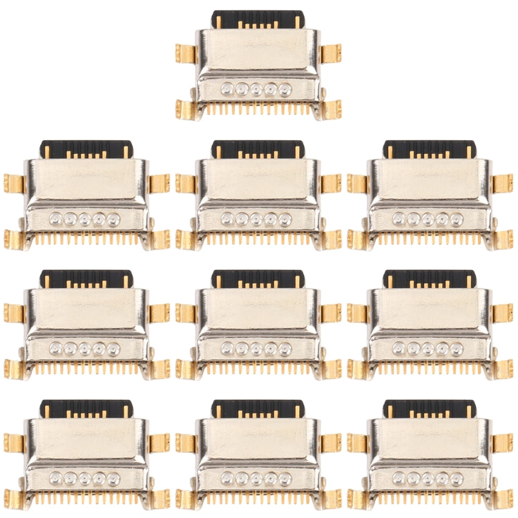 10pcs Charging Port Connectors for Xiaomi Redmi 8A / Redmi 8 / Redmi 8A Dual / Redmi 8A Pro, For Xiaomi Redmi 8A