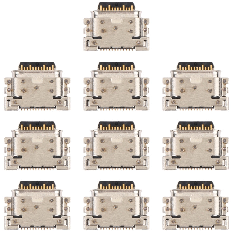 Connettore porta di ricarica da 10 pezzi per Motorola Moto G7 XT1962 XT1962-4, For Motorola Moto G7