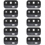 For OPPO A33 (2020) / A53s 4G / A11s / A32 / A53 (2020) CPH2127 PDVM00 10pcs Rear Camera Lens, For OPPO A33 (2020) / A53s 4G / A11s / A32/A53 (2020)