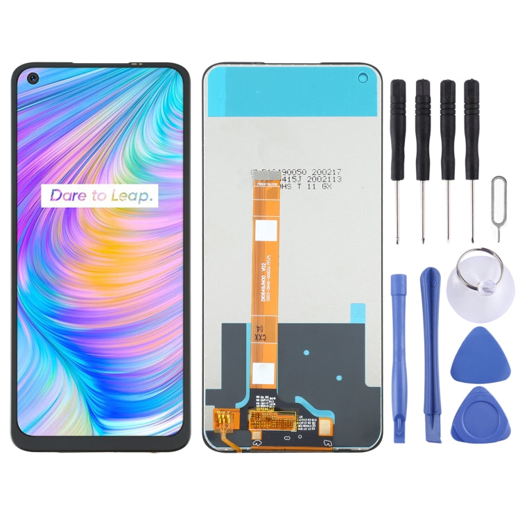 LCD Screen and Digitizer Full Assembly for OPPO Realme Q2 RMX2117, For Realme Q2