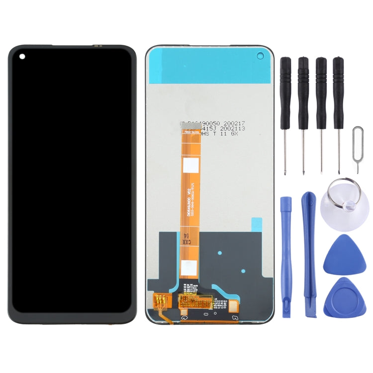 LCD Screen and Digitizer Full Assembly for OPPO Realme Q2 RMX2117, For Realme Q2