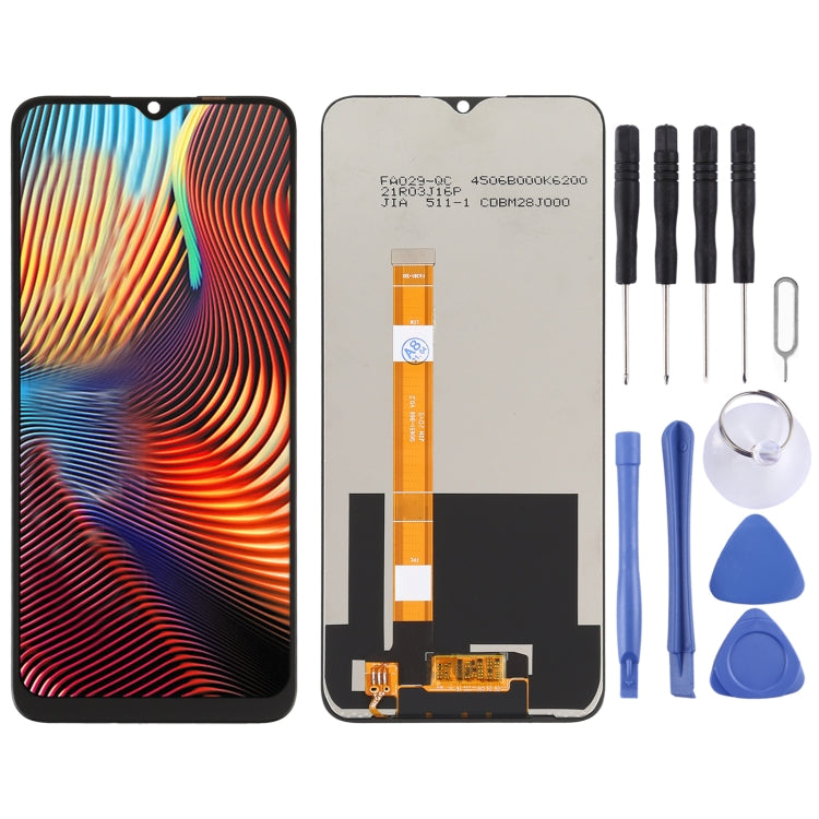 LCD Screen and Digitizer Full Assembly for OPPO Realme Narzo 20 RMX2193, For Realme Narzo 20