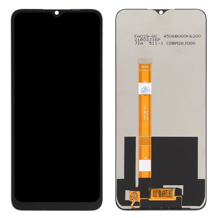 LCD Screen and Digitizer Full Assembly for OPPO Realme Q2i, For Realme Q2i