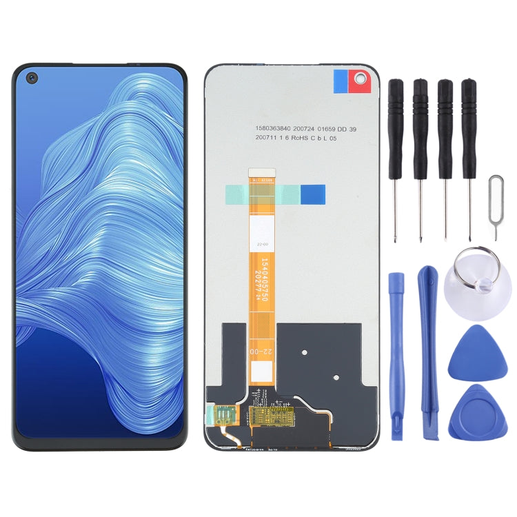 Schermo LCD originale e digitalizzatore assemblaggio completo per OPPO Realme 7 5G RMX2111, For Realme 7 5G