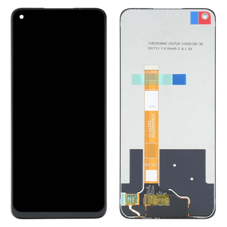 Schermo LCD originale e digitalizzatore assemblaggio completo per OPPO Realme 7 5G RMX2111, For Realme 7 5G