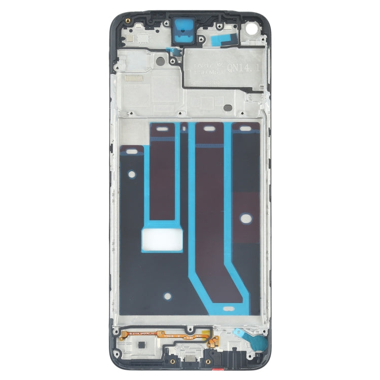 Per OPPO A32 PDVM00 Piastra cornice cornice LCD alloggiamento anteriore, For OPPO A32