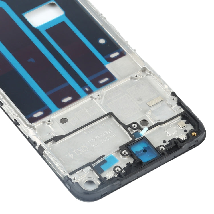 For OPPO A32 PDVM00 Front Housing LCD Frame Bezel Plate, For OPPO A32